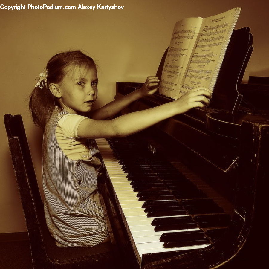 People, Person, Human, Grand Piano, Musical Instrument, Piano, Reading