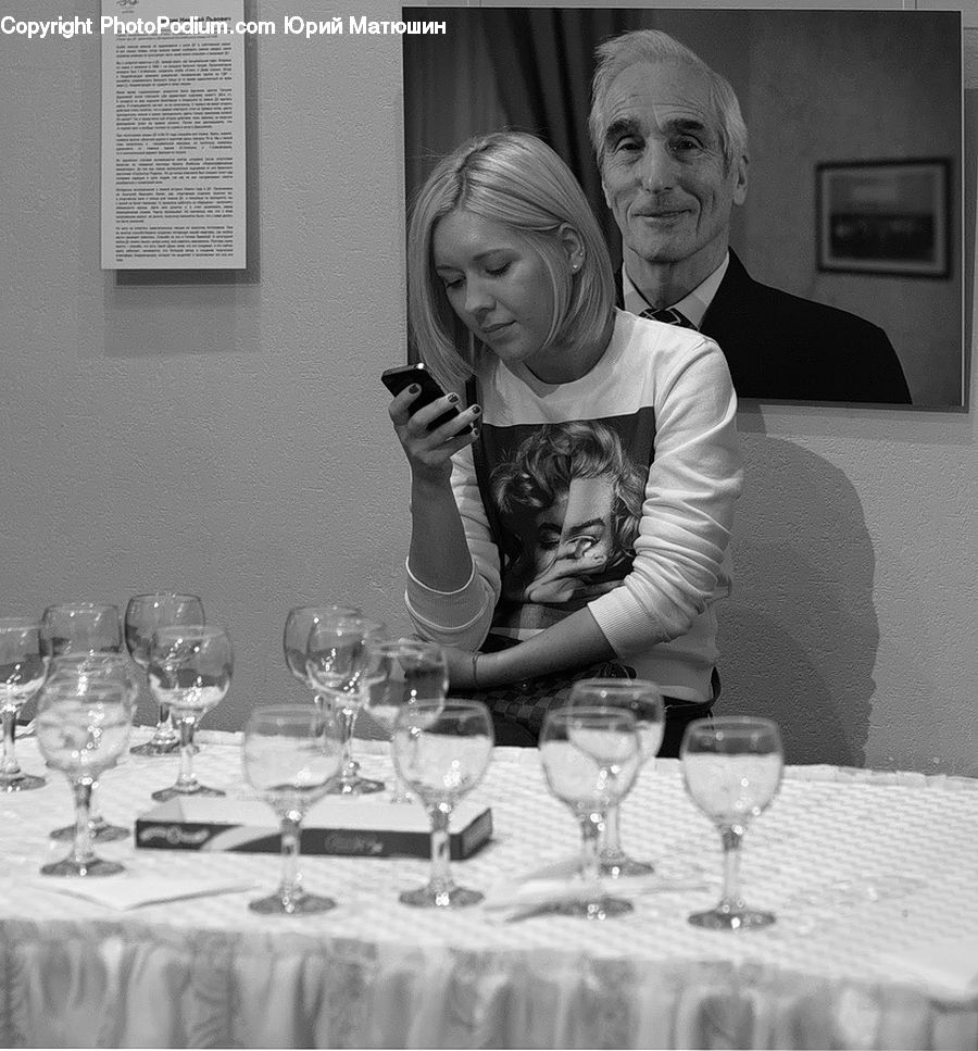 Glass, People, Person, Human, Goblet, Beverage, Drink