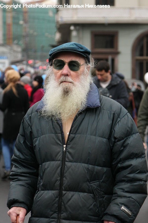 People, Person, Human, Beard, Hair, Crowd