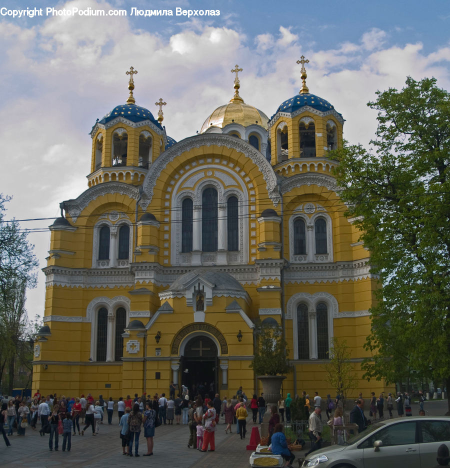 Architecture, Building, Dome, Castle, Mansion, Palace, Church