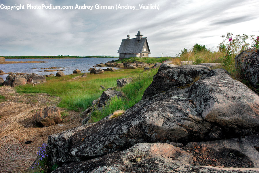 Coast, Outdoors, Sea, Water, Building, Cottage, Housing