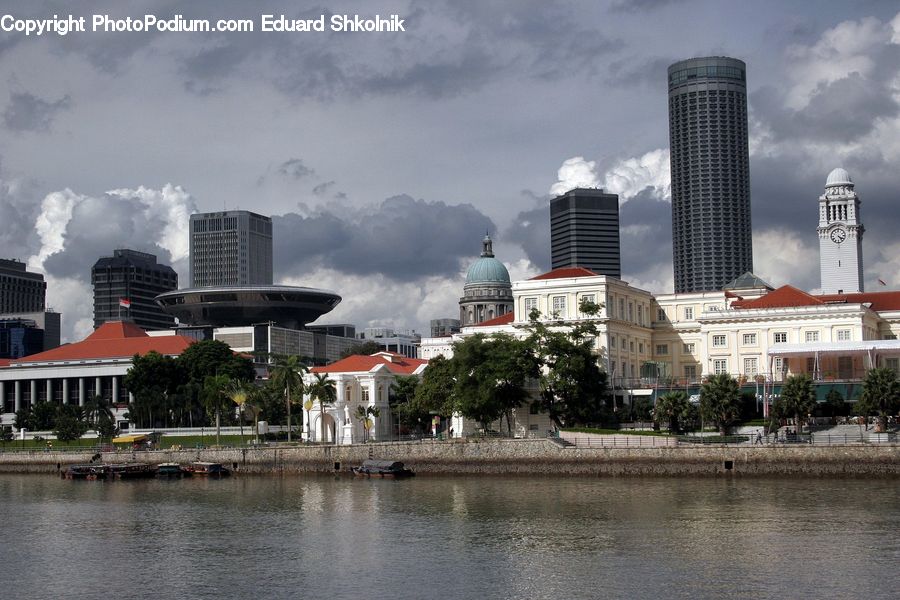 City, Downtown, Metropolis, Urban, Building, Housing, Villa