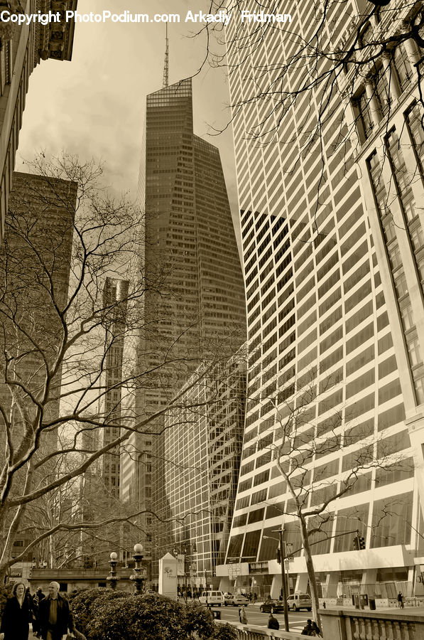 City, Downtown, Urban, Construction, Building, High Rise, Architecture