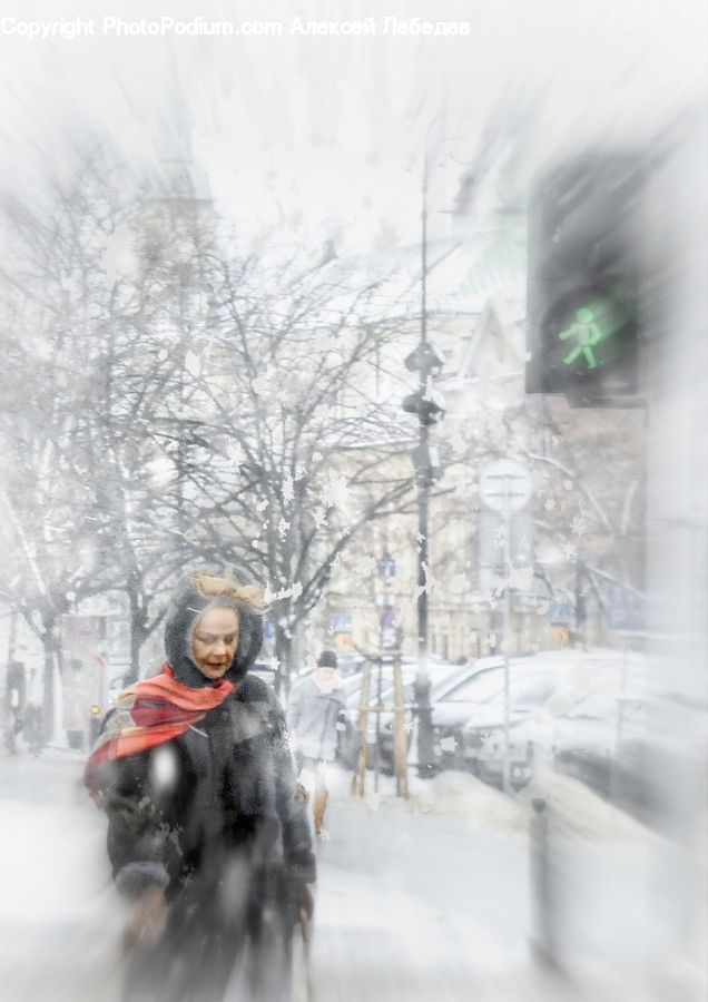 People, Person, Human, Blizzard, Outdoors, Snow, Weather