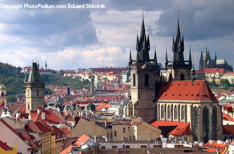 Building, Downtown, Town, Architecture, Castle, Fort, Cathedral