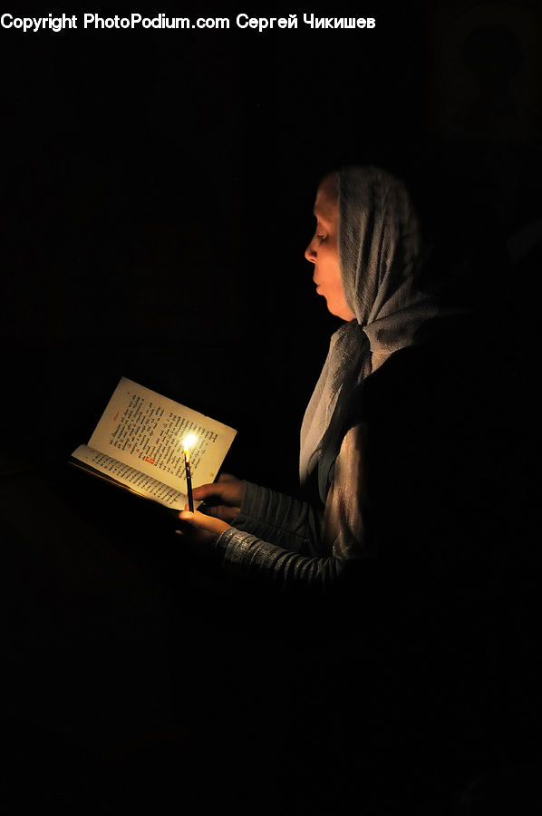 Reading, Vigil, Person, Portrait, Selfie, Female, Face