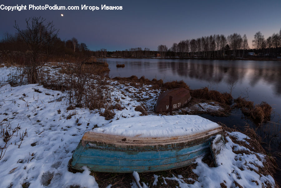 Boat, Dinghy, Rowboat, Vessel, Cabin, Hut, Rural