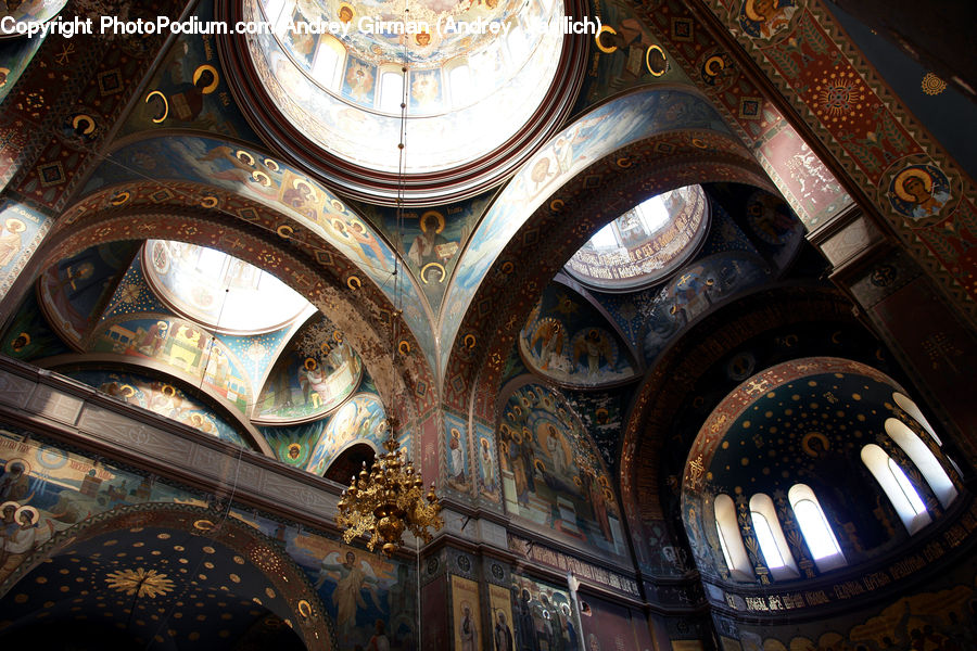 Architecture, Dome, Church, Worship, Building, Altar, Apse