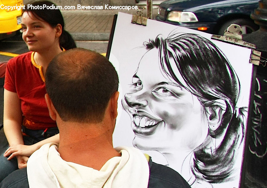 People, Person, Human, Paper, Face, Selfie, Portrait