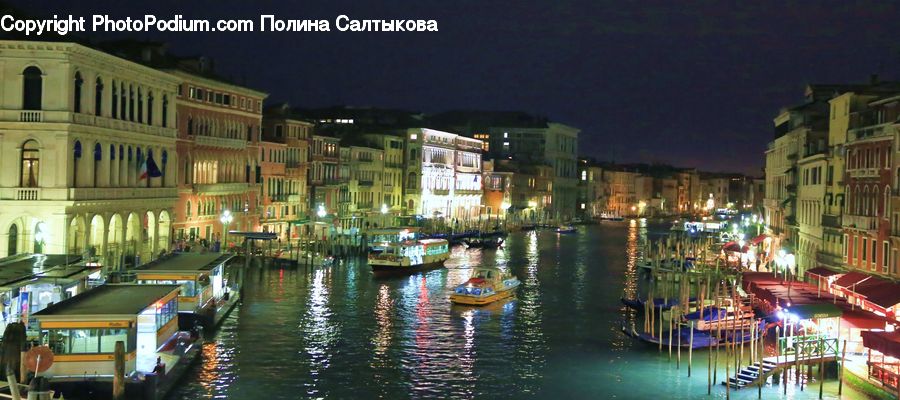 Canal, Outdoors, River, Water, Hotel, Resort, City