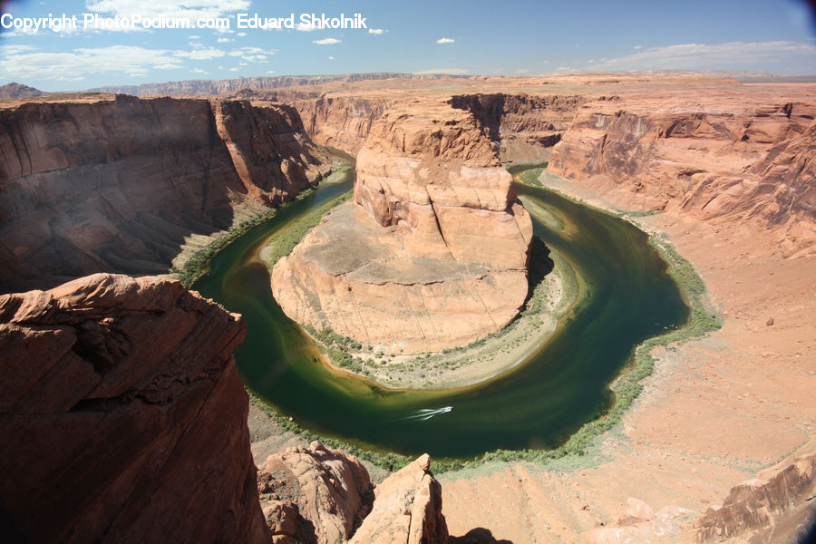 Canyon, Outdoors, Valley, Rock, Plateau, Crater, Sand