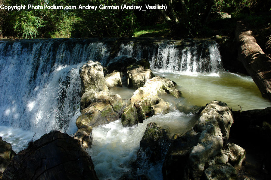 Outdoors, River, Water, Waterfall, Creek, Forest, Jungle