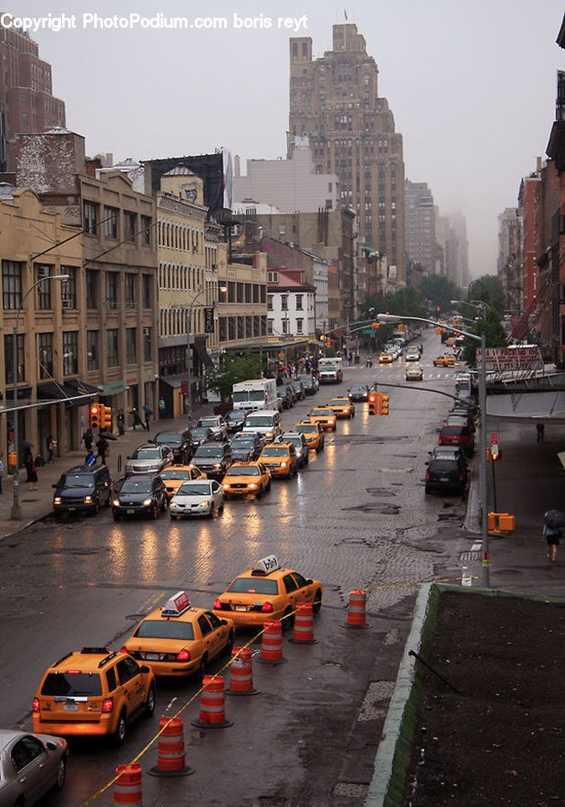 Traffic Jam, Cab, Car, Taxi, Vehicle, Parking, Parking Lot