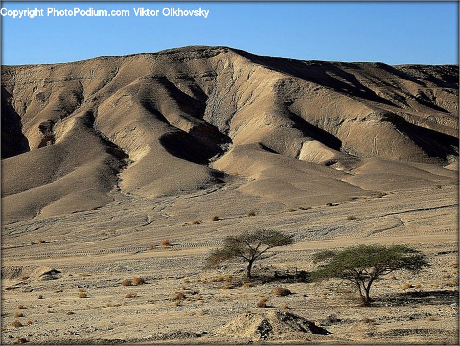Desert, Outdoors, Mesa, Dune