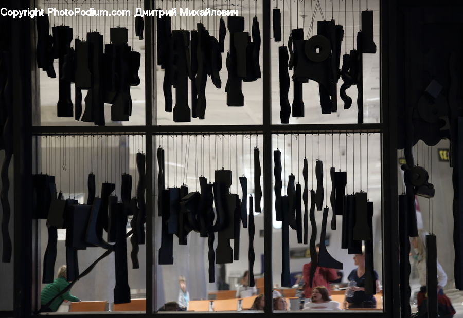 Shop, Silhouette, Collage, Poster, Weapon, Art, Modern Art