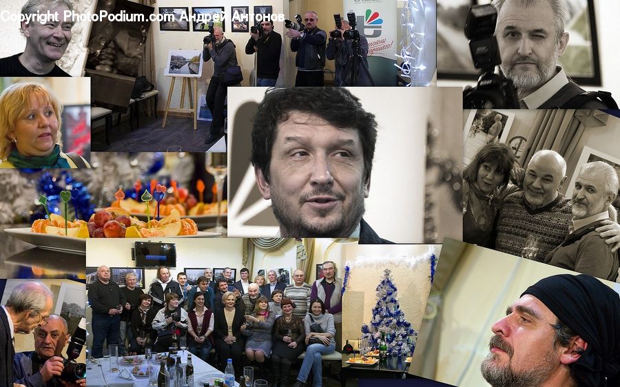People, Person, Collage, Human, Poster, Sitting, Photographer