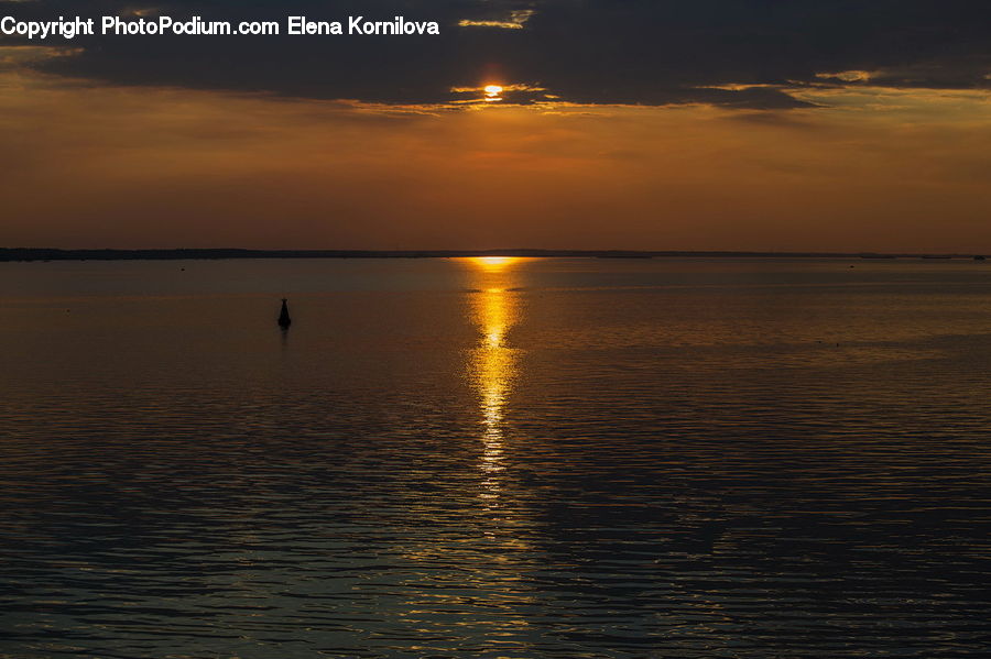 Sun, Ocean, Outdoors, Sea, Water, Dusk, Sky