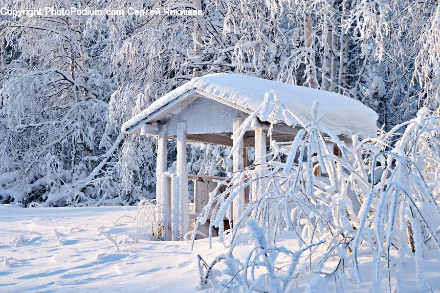 Cabin, Hut, Rural, Shack, Shelter, Gazebo, Building