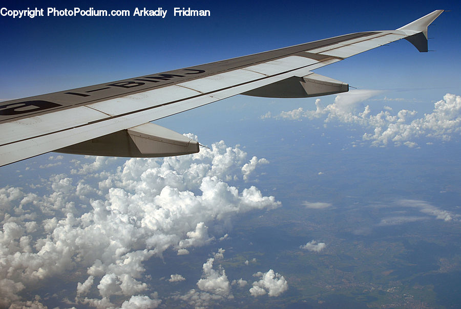 Aircraft, Airplane, Glider, Gliding, Bomber, Warplane, Azure Sky