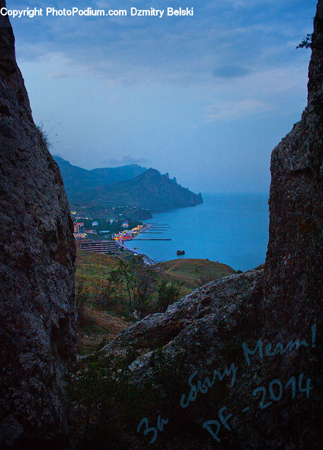 Cliff, Outdoors, Promontory, Coast, Sea, Water, Landscape