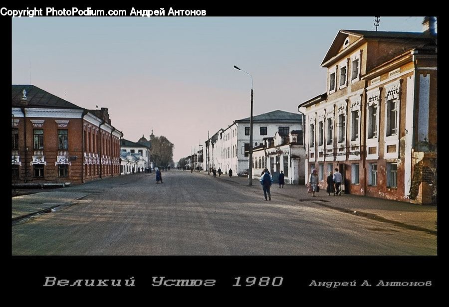 Road, Street, Town, Building, Downtown, Neighborhood, Boardwalk