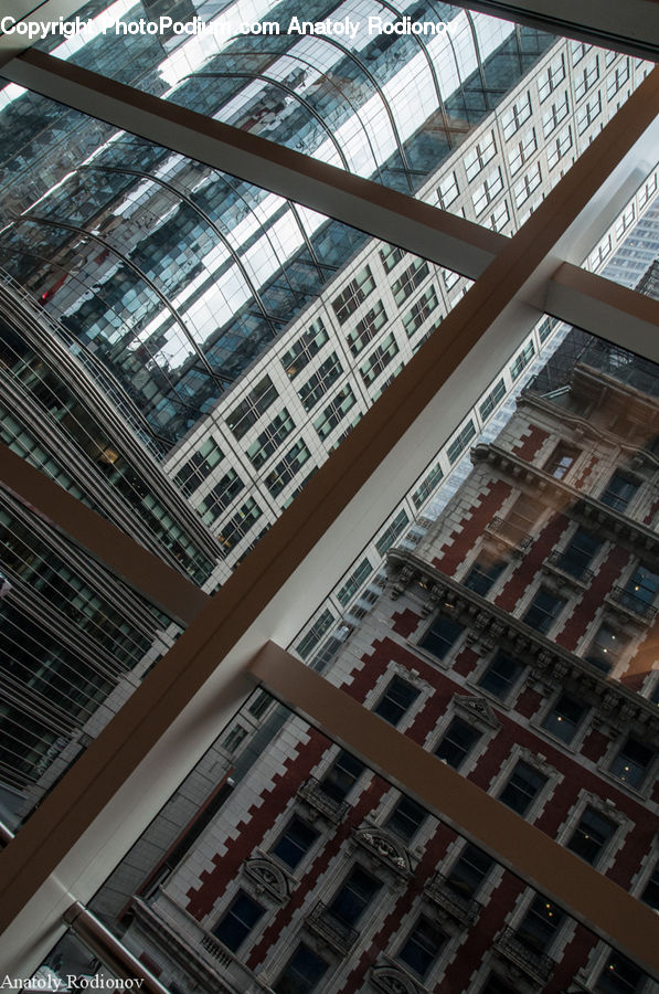 Architecture, Housing, Skylight, Window, Building, City, Downtown