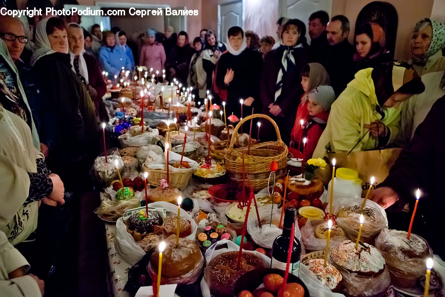 People, Person, Human, Cake, Dessert, Food, Buffet