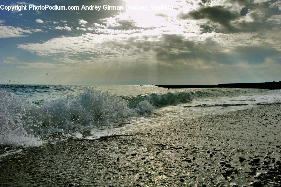 Beach, Coast, Outdoors, Sea, Water, Sea Waves
