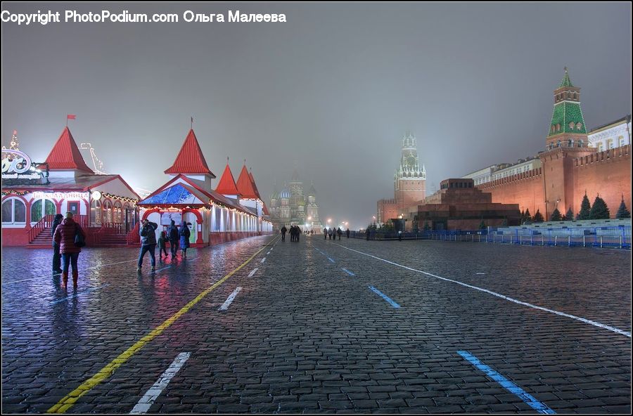 Boardwalk, Deck, Path, Sidewalk, Walkway, Architecture, Bell Tower