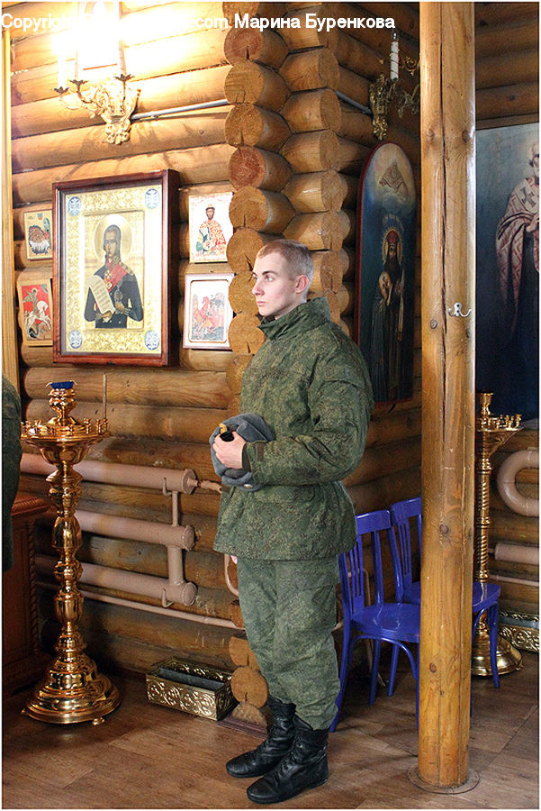 People, Person, Human, Chair, Furniture, Army, Military
