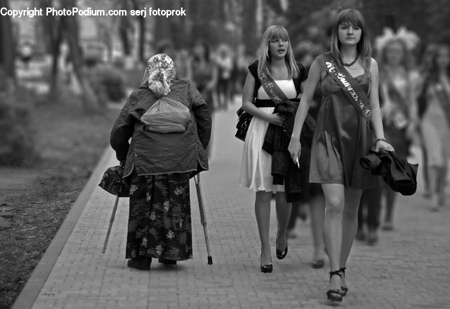 Human, People, Person, Female, Blonde, Woman, Bag