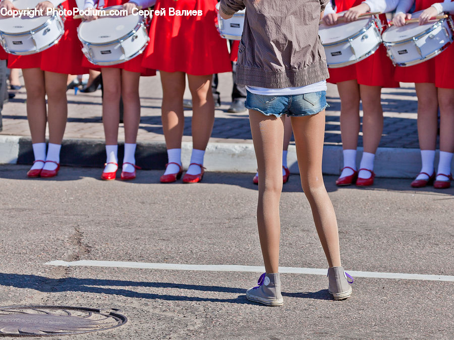 Human, People, Person, Shorts, Clothing, Miniskirt, Skirt