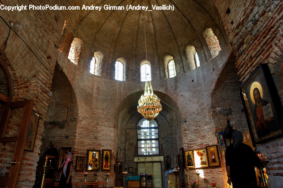 Brick, Architecture, Shrine, Temple, Worship, Church, Crypt