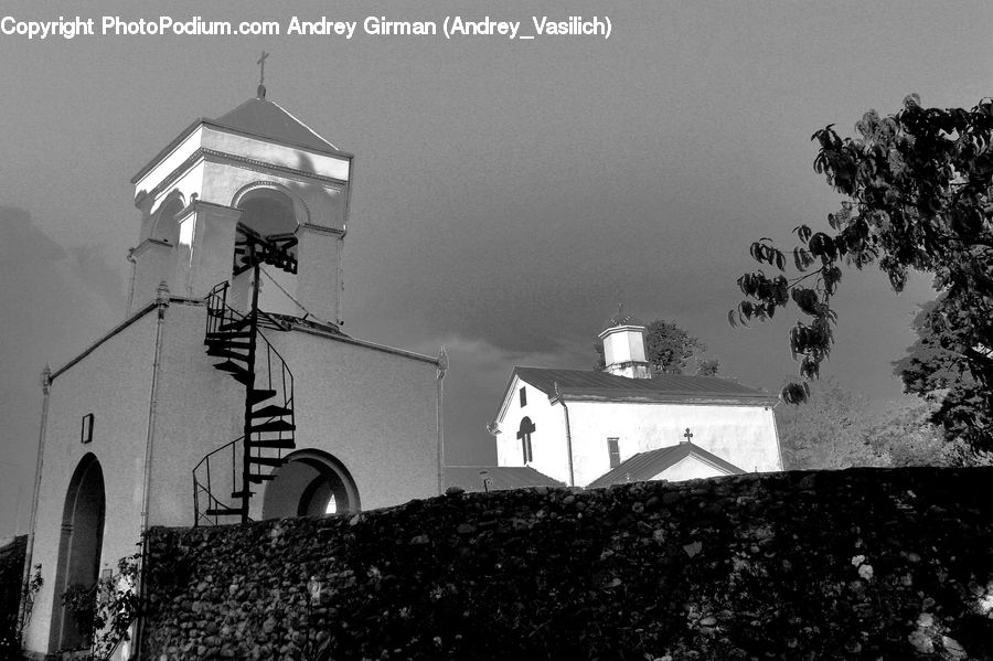 Arch, Beacon, Building, Lighthouse, Water Tower, Antenna, Alley