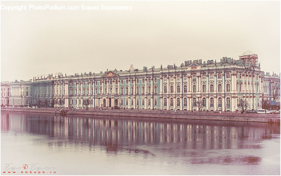 Dock, Pier, Building, Architecture, Castle, Mansion, Palace