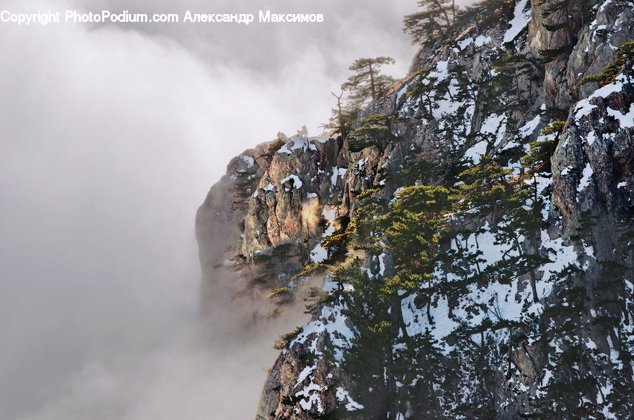 Cliff, Outdoors, Arctic, Glacier, Ice, Mountain, Snow