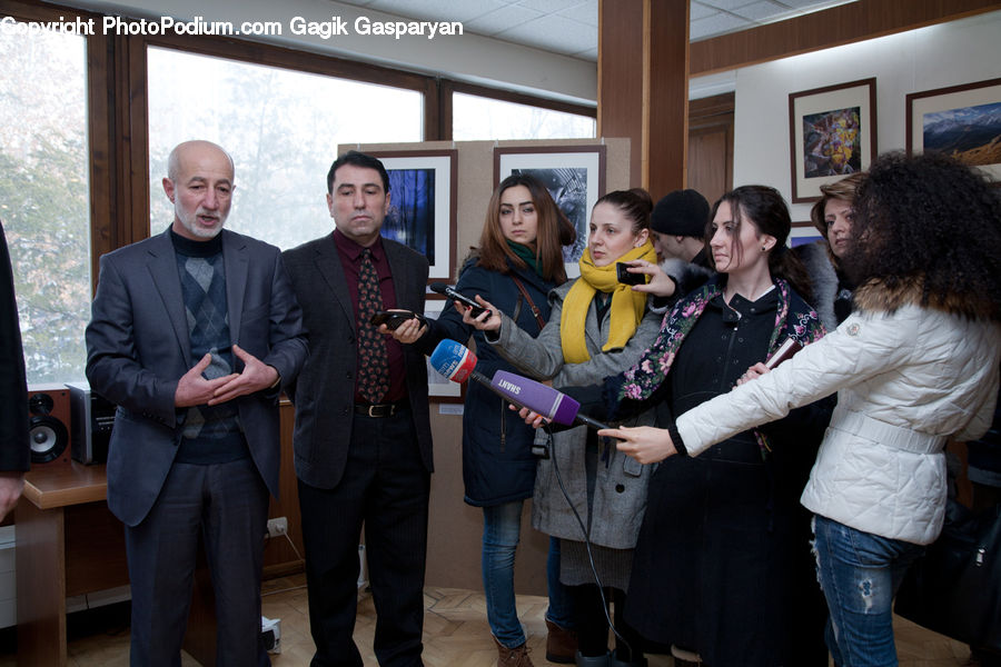 Human, People, Person, Clothing, Overcoat, Suit, Reception Room
