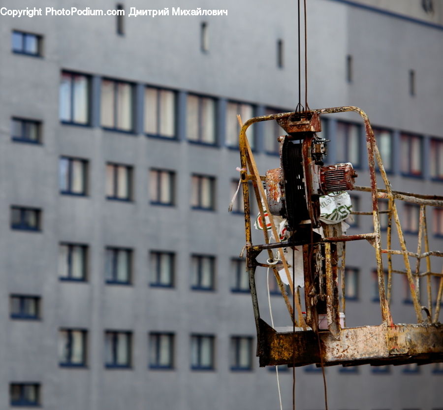 Light Fixture, Apartment Building, Building, High Rise