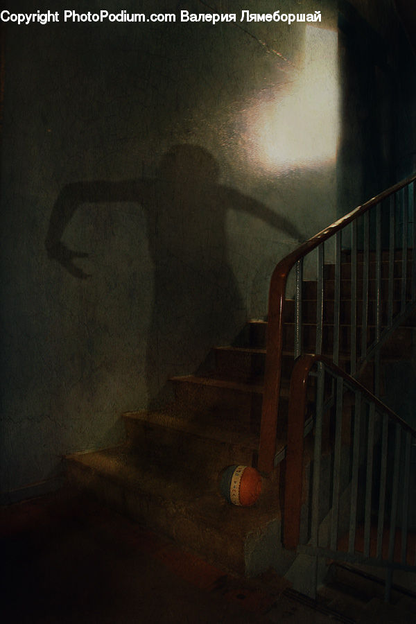 Banister, Handrail, Hardwood, Wood, Crypt, Architecture, Dome