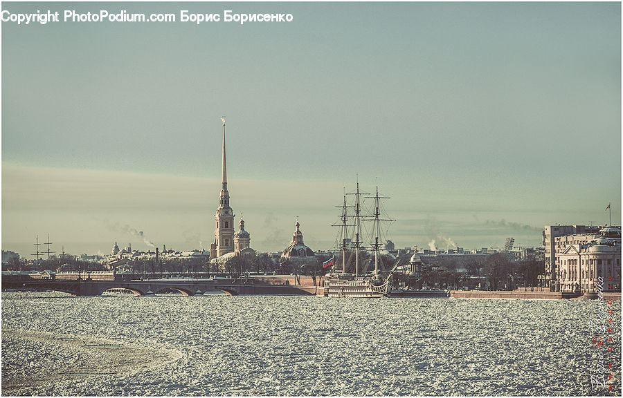 Factory, Refinery, Architecture, Cathedral, Church, Worship, City
