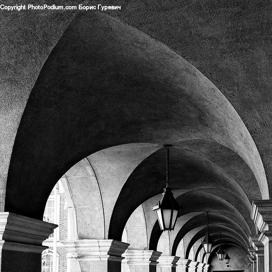 Arch, Crypt, Vault Ceiling