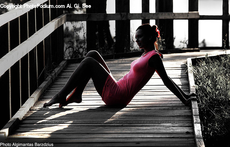 Boardwalk, Deck, Path, Sidewalk, Walkway, Window, Exercise