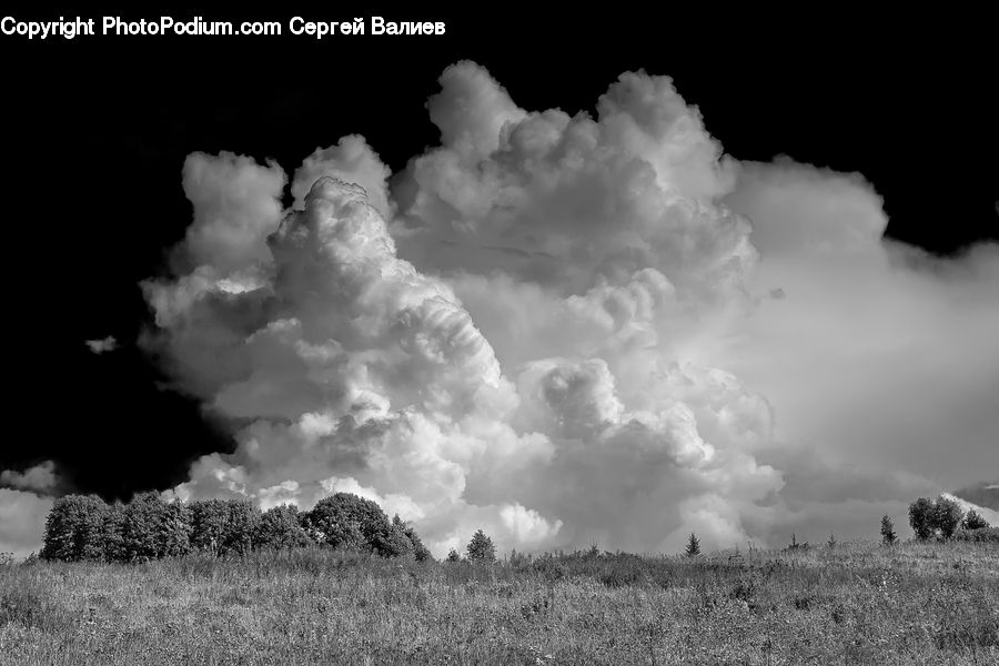 Cloud, Cumulus, Sky, Dirt Road, Gravel, Ground, Soil