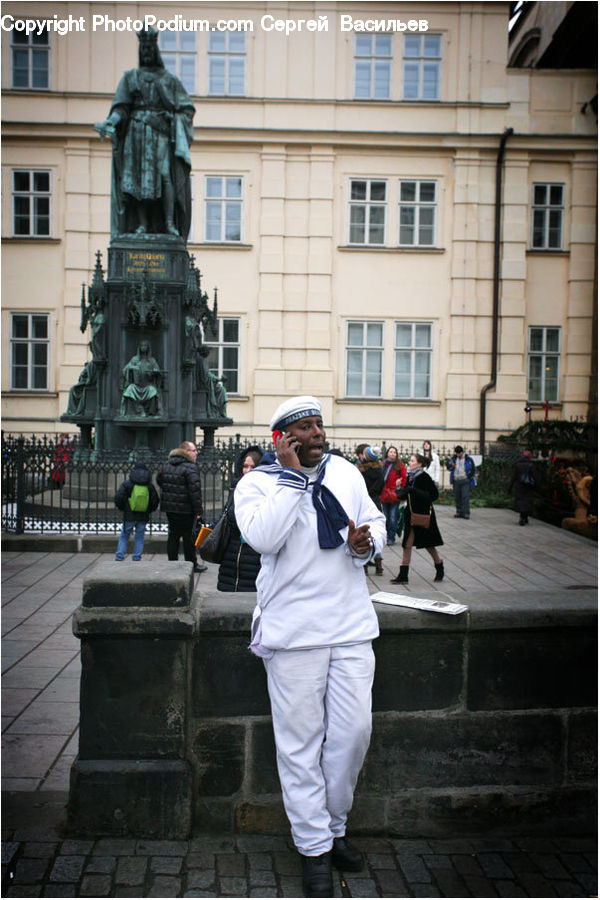 Human, People, Person, Art, Sculpture, Statue, Sailor Suit
