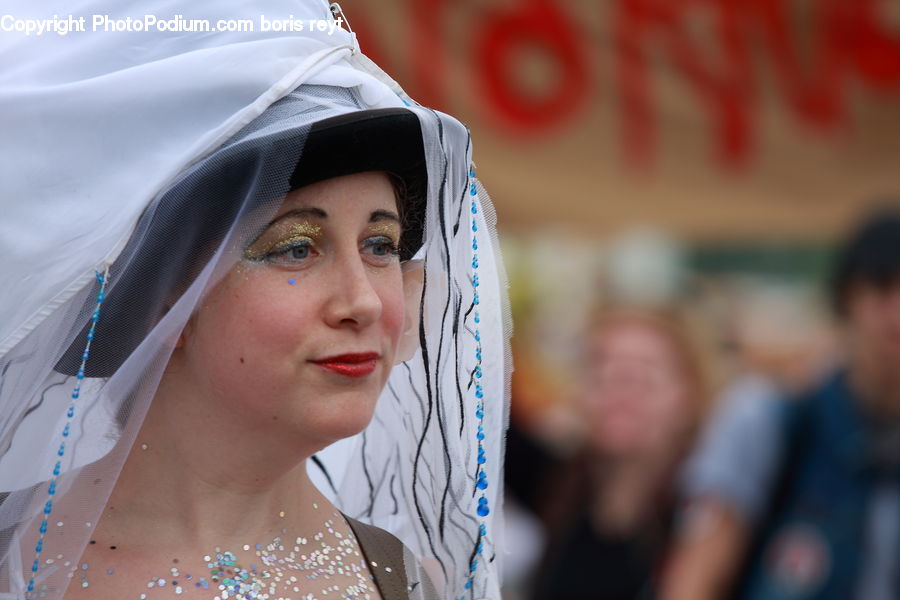 People, Person, Human, Veil, Female, Girl, Woman