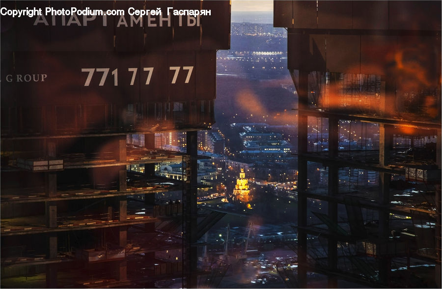 City, Downtown, Metropolis, Urban, Building, Housing, Collage