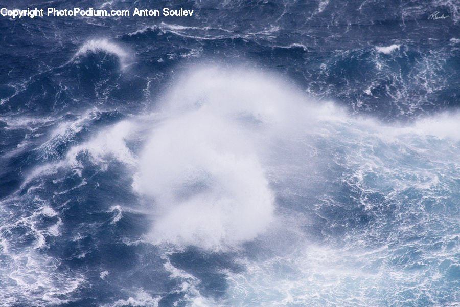 Outdoors, Sea, Sea Waves, Water, Ocean, Azure Sky, Cloud