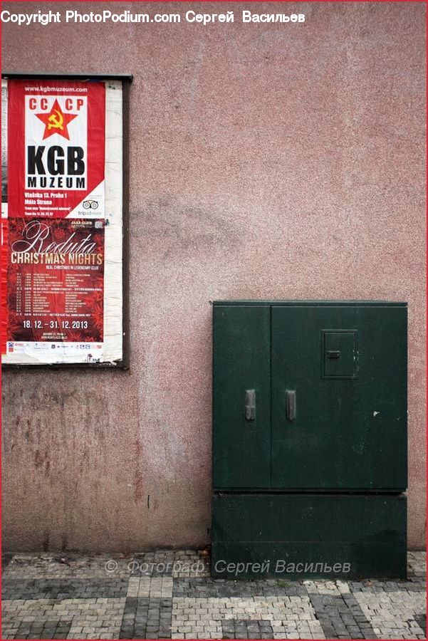 Flyer, Poster, Brick, Fence, Wall, Brochure, Furniture