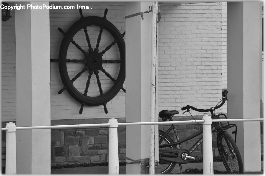 Bicycle, Bike, Vehicle, Brick, Prison