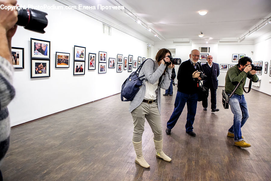People, Person, Human, Art, Art Gallery, Clothing, Overcoat